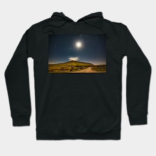 Hay Bluff by Moonlight, Brecon Beacons National Park Hoodie